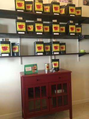 A lot of choice of awesome tea!!!!