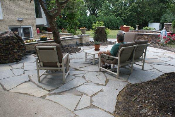 Flagstone Patio