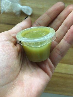 Smallest juice in the world! $4.00