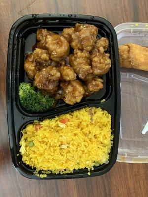 General Tso's Dinner Combo