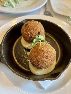 Beef arancini