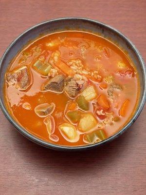 Lamb & Rice soup