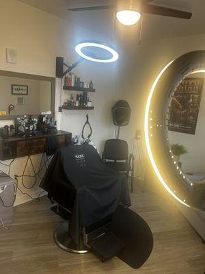 Black's Barber Suite is comfortable, safe, clean, private and exclusive.