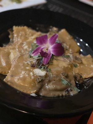 Ragú ravioli