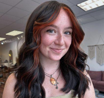 A pop of copper just in time for fall, created by Cassie