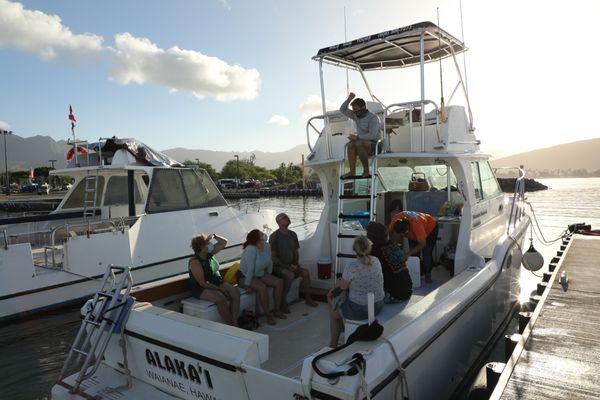 Wild Side Hawaii out of the Waianae Boat Harbor was like a Nat Geo adventure!