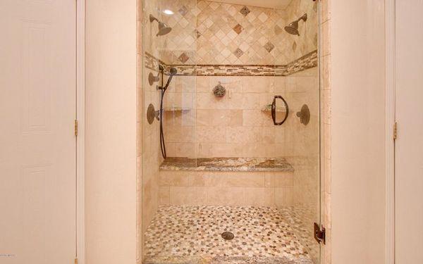 Master shower remodel