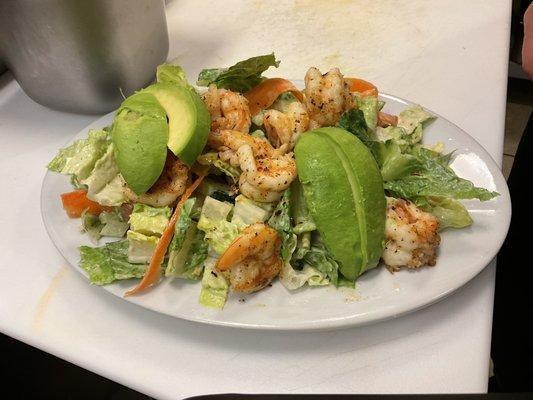 Shrimp salad!