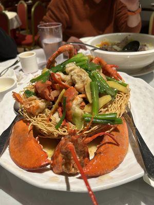 Lobster crispy noodle