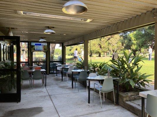 Covered patio