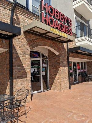 Front of Hobby's Hoagies, OKC