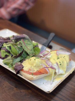 Smoked Salmon Eggs Benedict