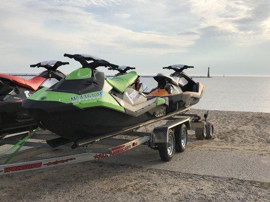 3rd Coast Rentals at Pere Marquette Beach on Memorial Day