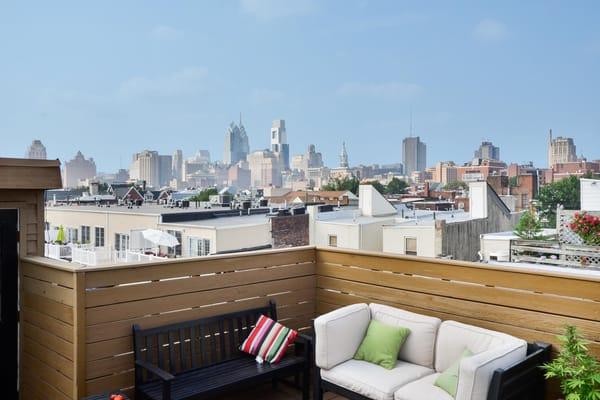 Amazing views from this Bella Vista Roofdeck.