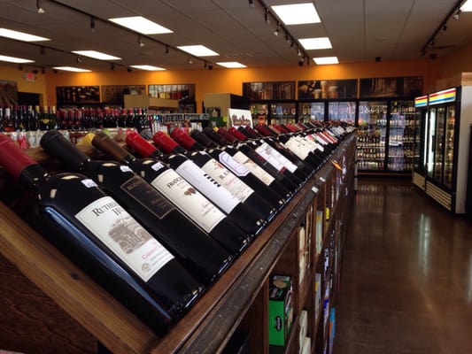 Great wine selection!