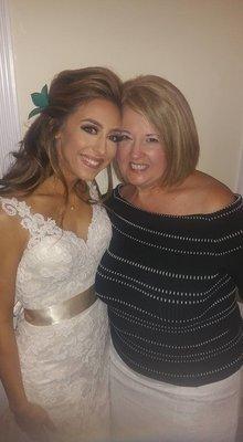 Belinda and one of her Brides on that special day