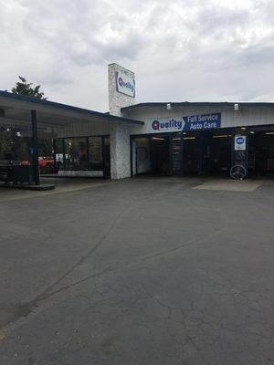 Front of store