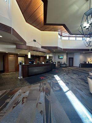 Lobby and guest check-in desk