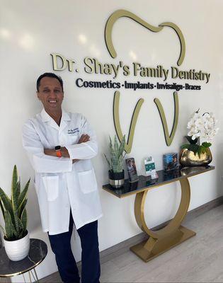 Dr Shay LOVES his patients and all phases of general and cosmetic dentistry.