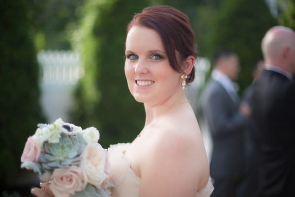 bridesmaid hair and makeup by Regina