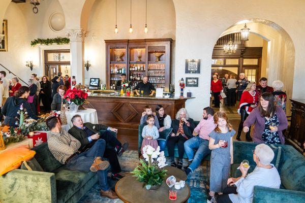 Our Holiday Market/ Brunch in our Lounge.