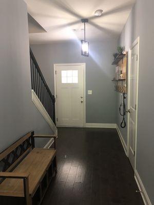 Hallway to front door