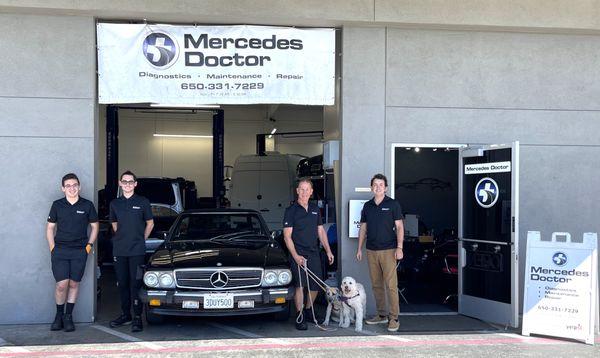 The Mercedes Doctor Team !