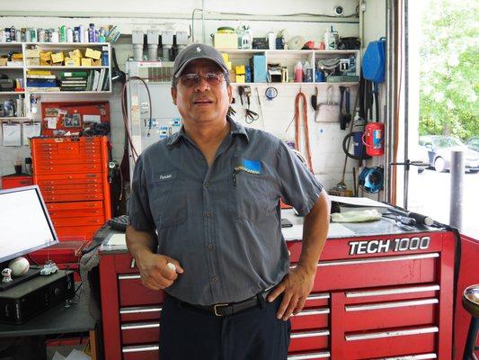 Francisco, AutoScandia's State Safety and Emissions Inspector