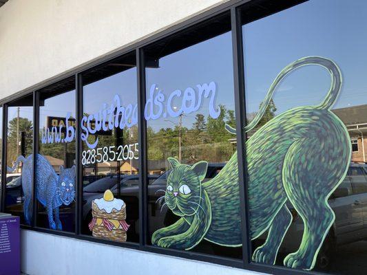 Exterior window art