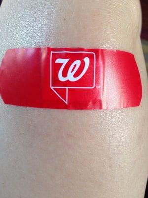 Got my Walgreens bandage!