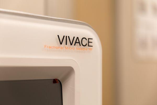 Vivace is one of our favorite procedures. RF Microneedling is excellent for improving all the signs of aging!