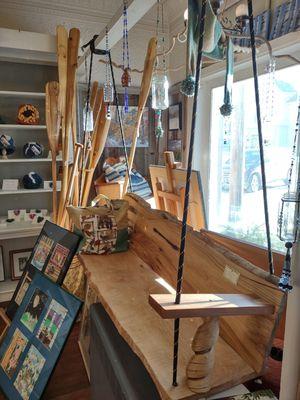 Twisted Creations at High Peaks Artisan Guild, in Kingfield Maine