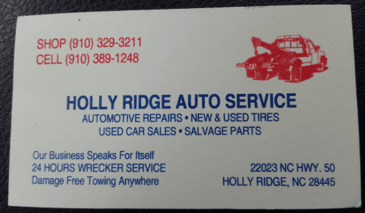 Holly Ridge Auto Service