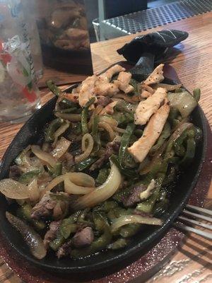 Fajitas with barely any meat