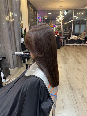 Color Natural Brown # Cut by Joanne