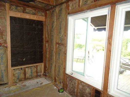 Kitchen Remodel - Seating Area | Before