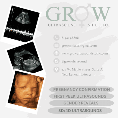 GROW Ultrasound Studio has custom packages to offer all of our clients needs.