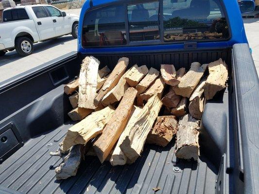 Huge amount of fire wood for 22 bucks :-D