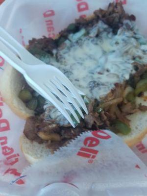 Philly cheese steak