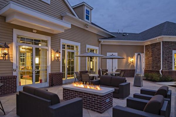 Fire Pit at the Clubhouse