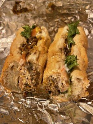 Steak and cheese sub