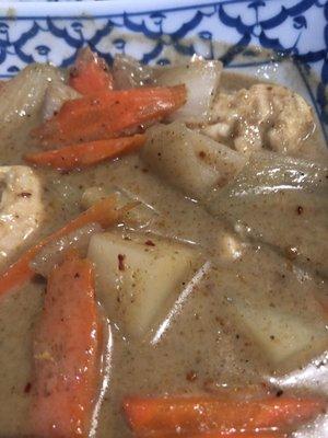 Yellow curry- delicious