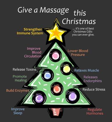 Give a massage this Christmas