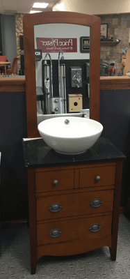 Vanities and sinks galore!