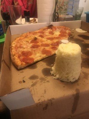 We asked for blue cheese on the side and they litterally gave us a cup of mozzarella cheese on the side. I called and they refused a refund