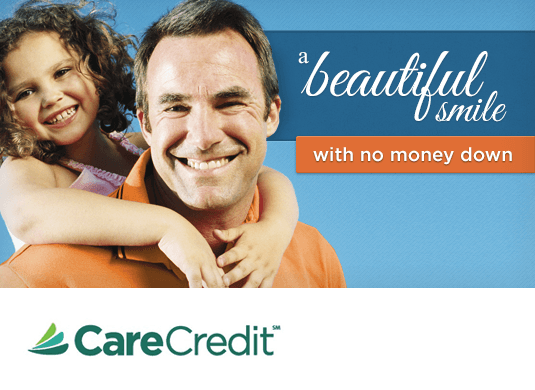 CareCredit available as a monthly payment plan option