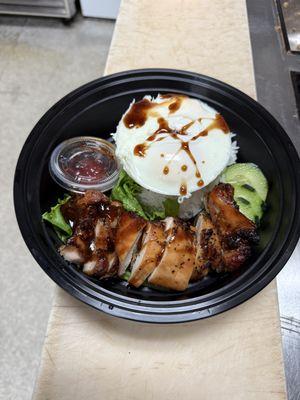 Chicken Teriyaki Rice Plate