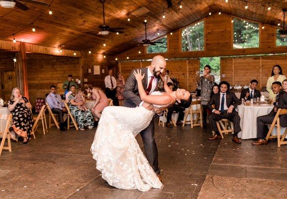 First dance dip