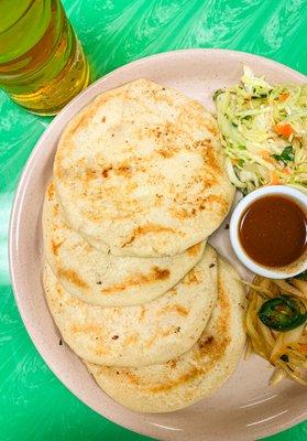 Combo Mini Personal- Dos/two pupusas por $5.95
 
 Combo Personal- Tres/three pupusas por $7.95
 
 Combo XL- cuatro/four pupusas for $10.65