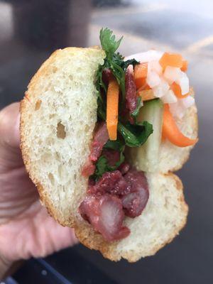 Pork banh mi is a definite yes!